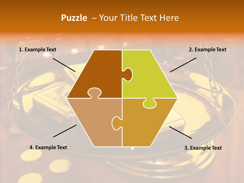 Cast Economic Wood PowerPoint Template