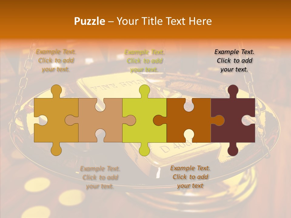 Cast Economic Wood PowerPoint Template