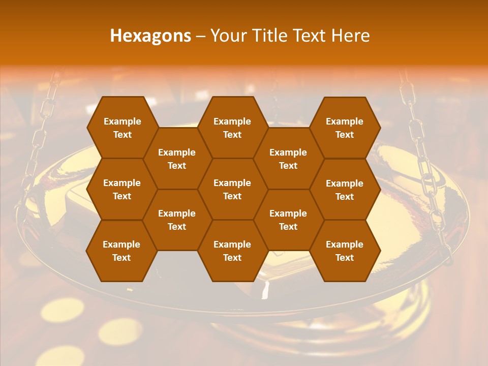 Cast Economic Wood PowerPoint Template