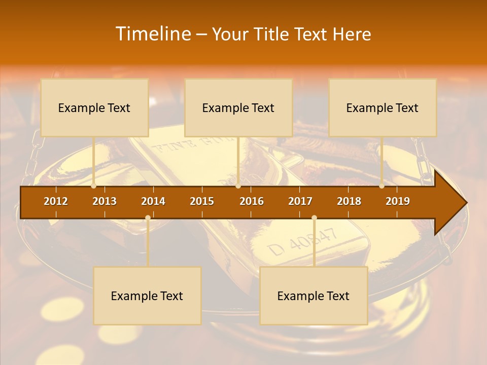 Cast Economic Wood PowerPoint Template