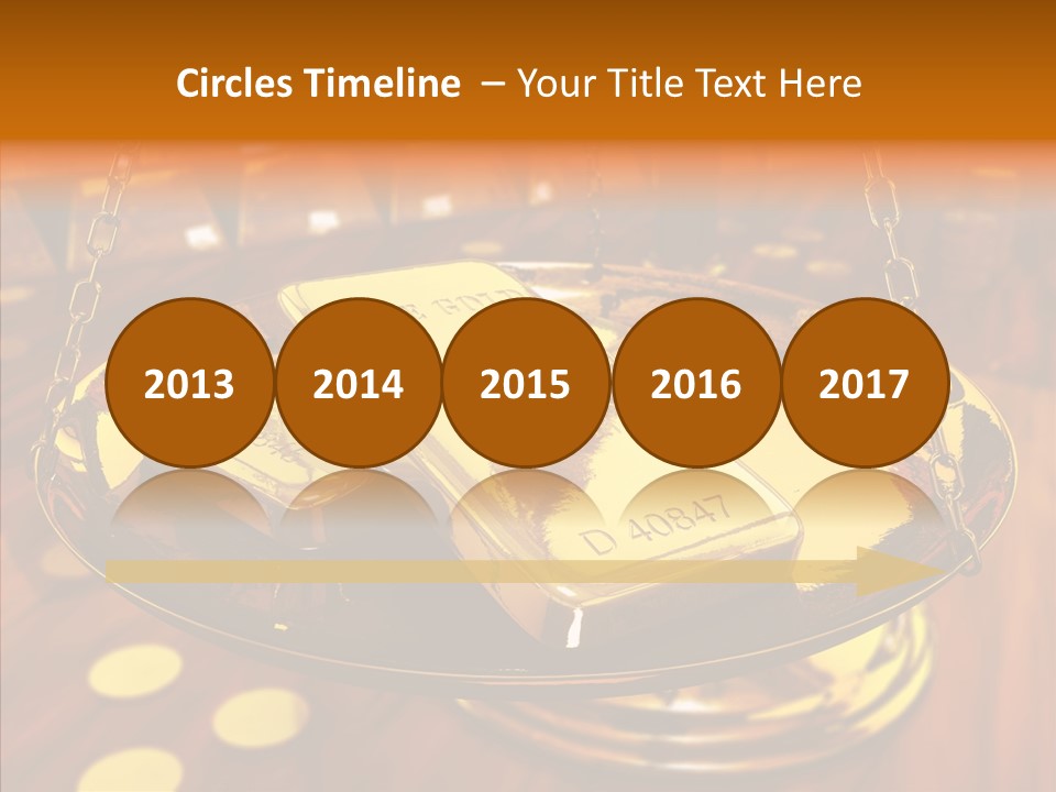 Cast Economic Wood PowerPoint Template