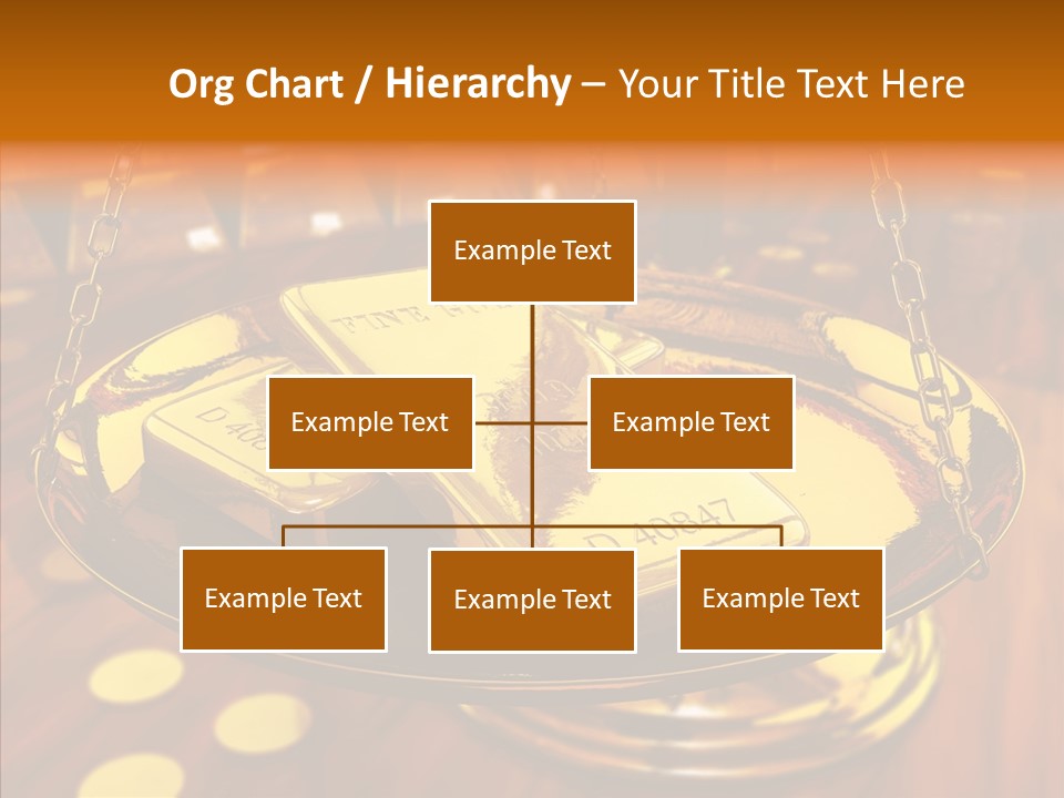 Cast Economic Wood PowerPoint Template