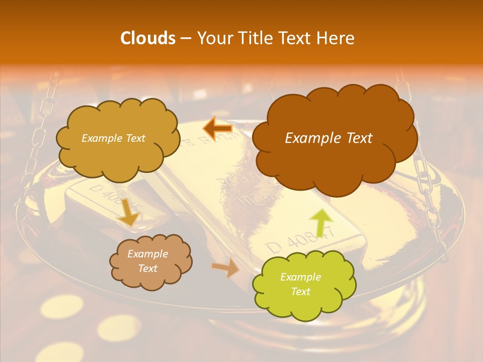 Cast Economic Wood PowerPoint Template