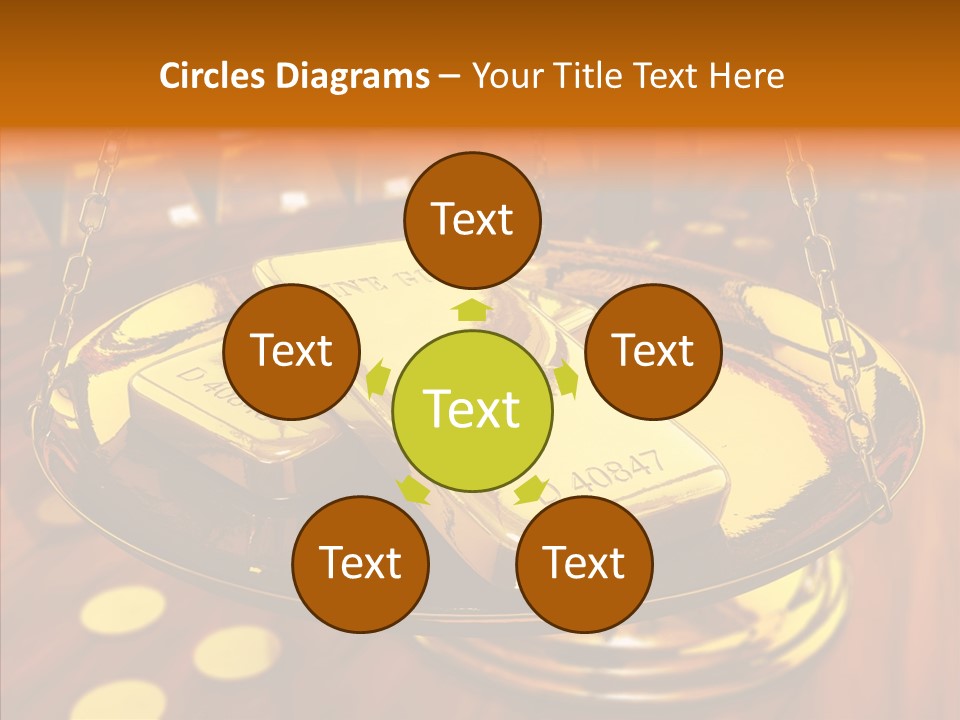 Cast Economic Wood PowerPoint Template