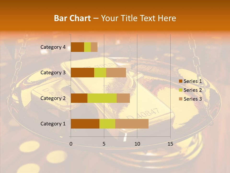 Cast Economic Wood PowerPoint Template