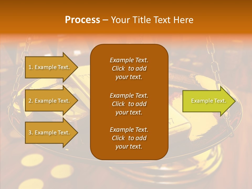 Cast Economic Wood PowerPoint Template