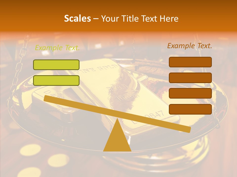 Cast Economic Wood PowerPoint Template