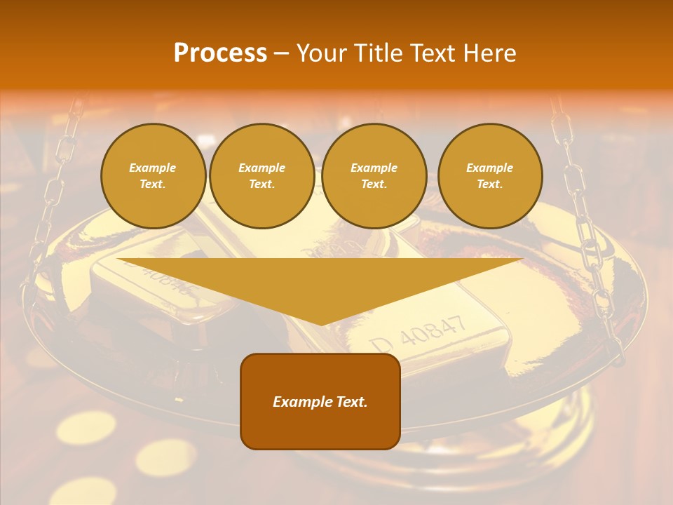 Cast Economic Wood PowerPoint Template