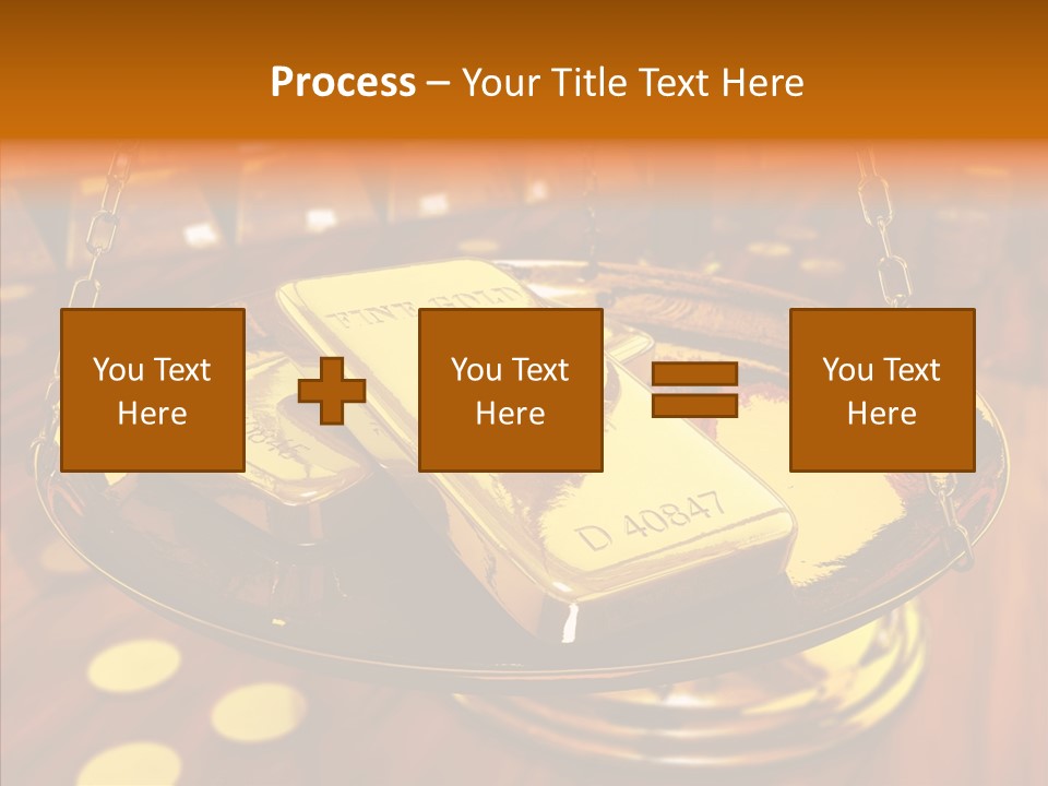 Cast Economic Wood PowerPoint Template