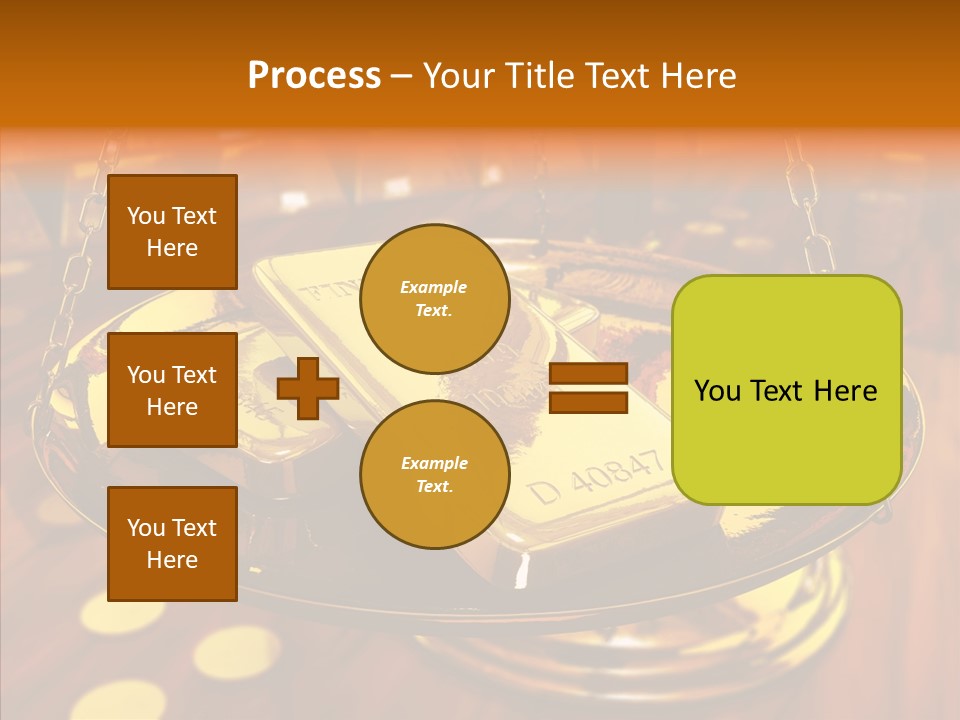 Cast Economic Wood PowerPoint Template