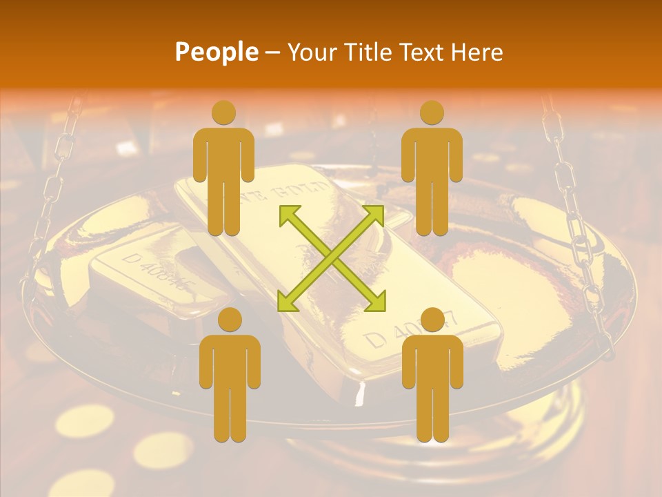 Cast Economic Wood PowerPoint Template