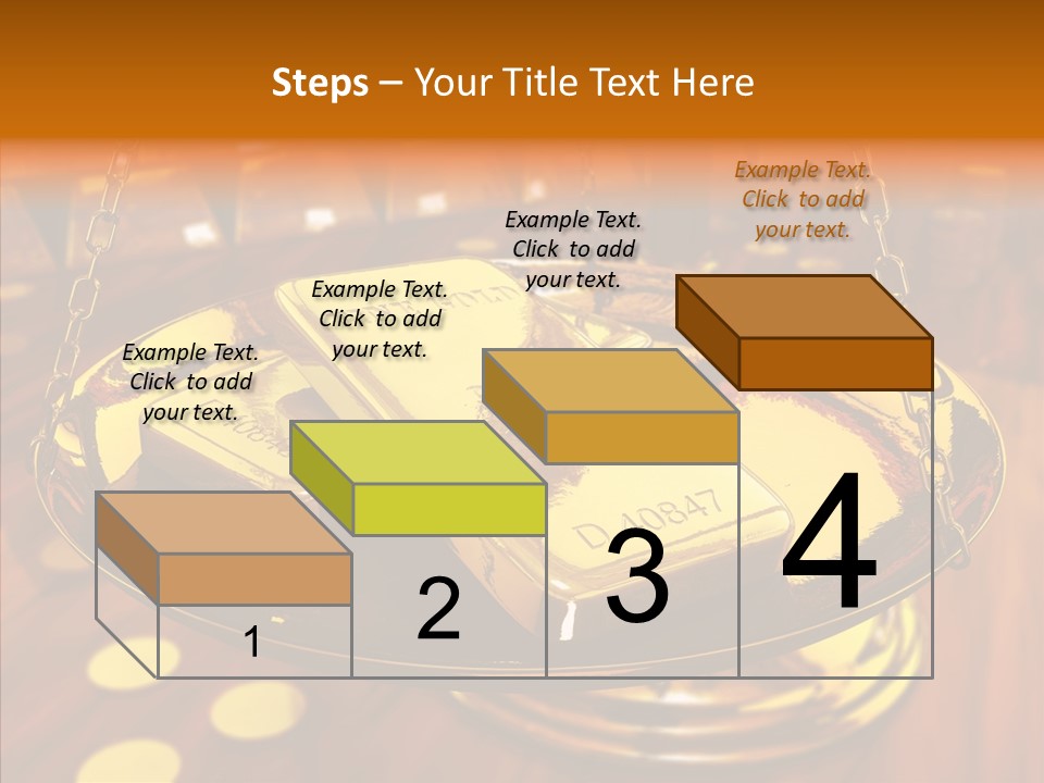 Cast Economic Wood PowerPoint Template
