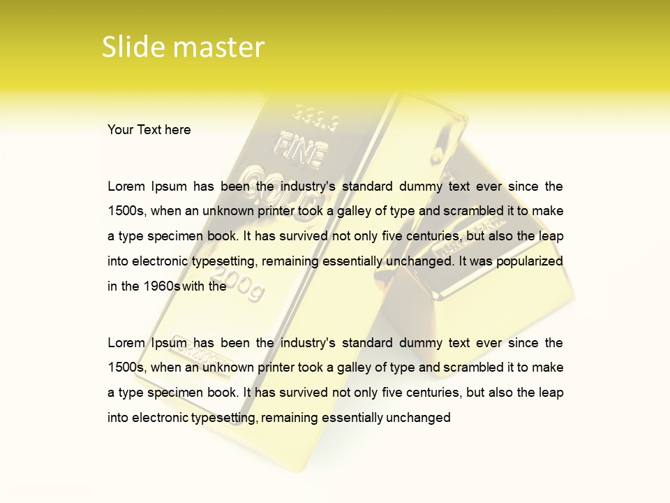 Wealth Business Life Finance PowerPoint Template