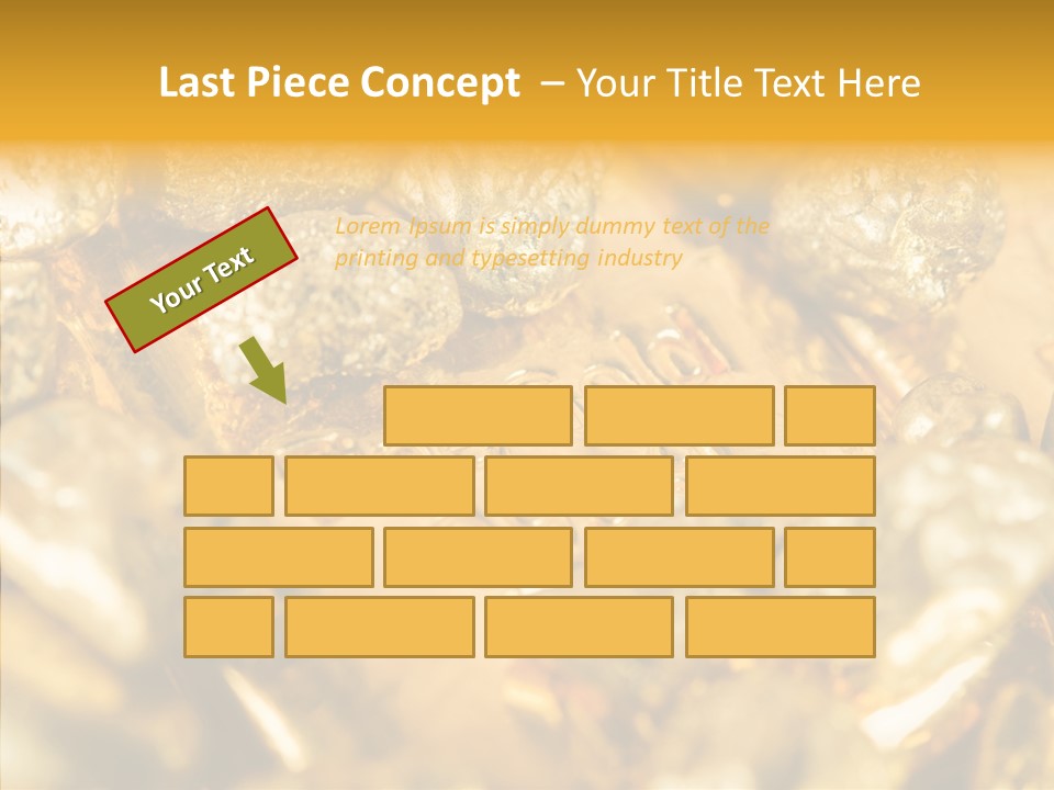 Background Ingots Investment PowerPoint Template