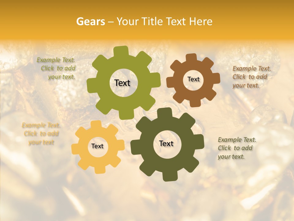 Background Ingots Investment PowerPoint Template