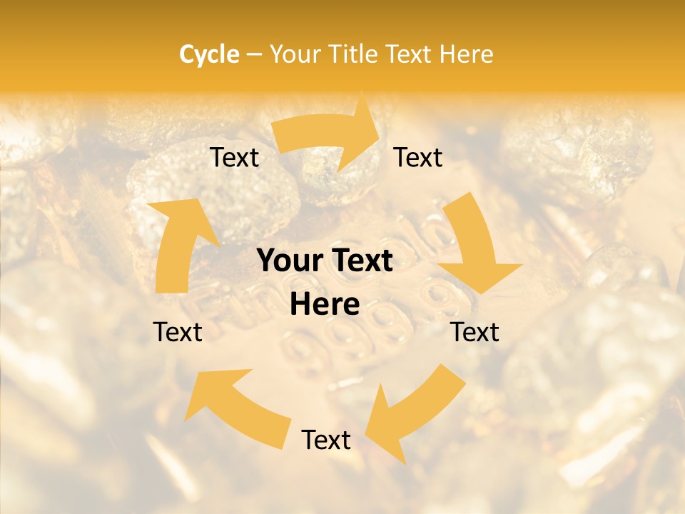 Background Ingots Investment PowerPoint Template