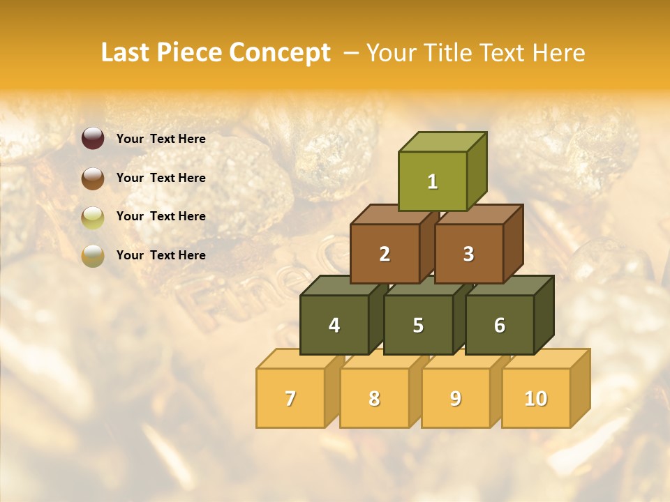 Background Ingots Investment PowerPoint Template