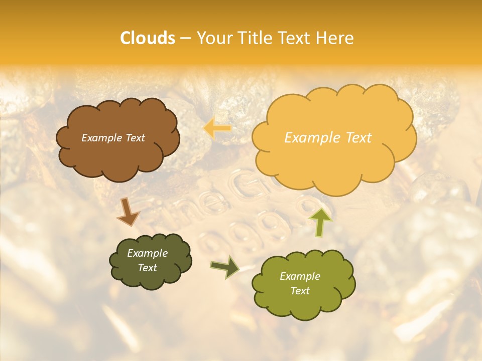 Background Ingots Investment PowerPoint Template