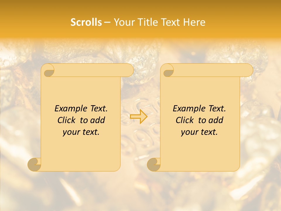 Background Ingots Investment PowerPoint Template