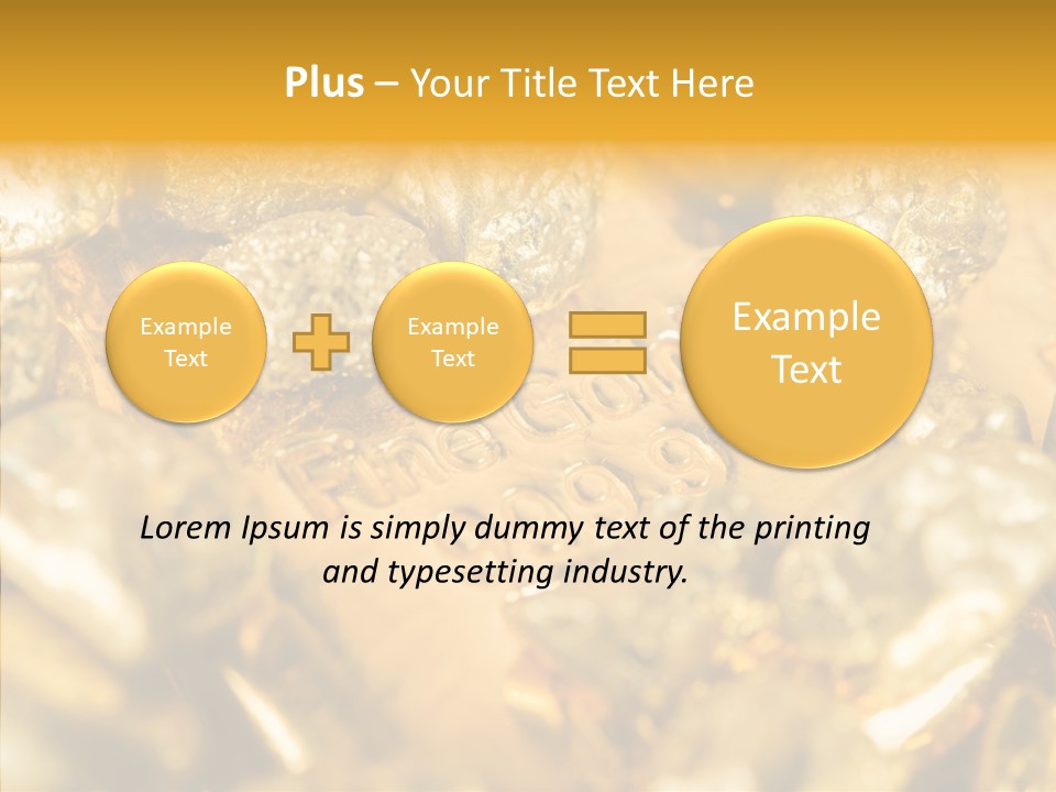 Background Ingots Investment PowerPoint Template