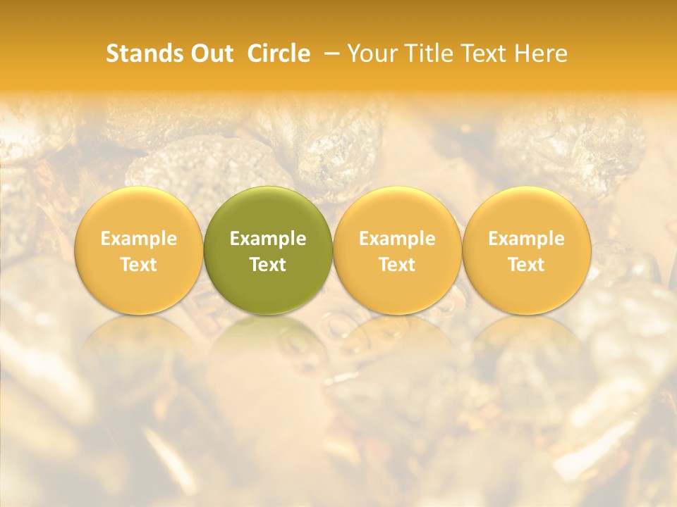 Background Ingots Investment PowerPoint Template