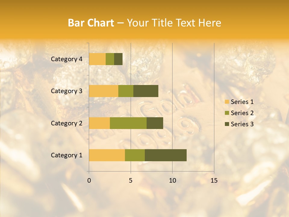 Background Ingots Investment PowerPoint Template