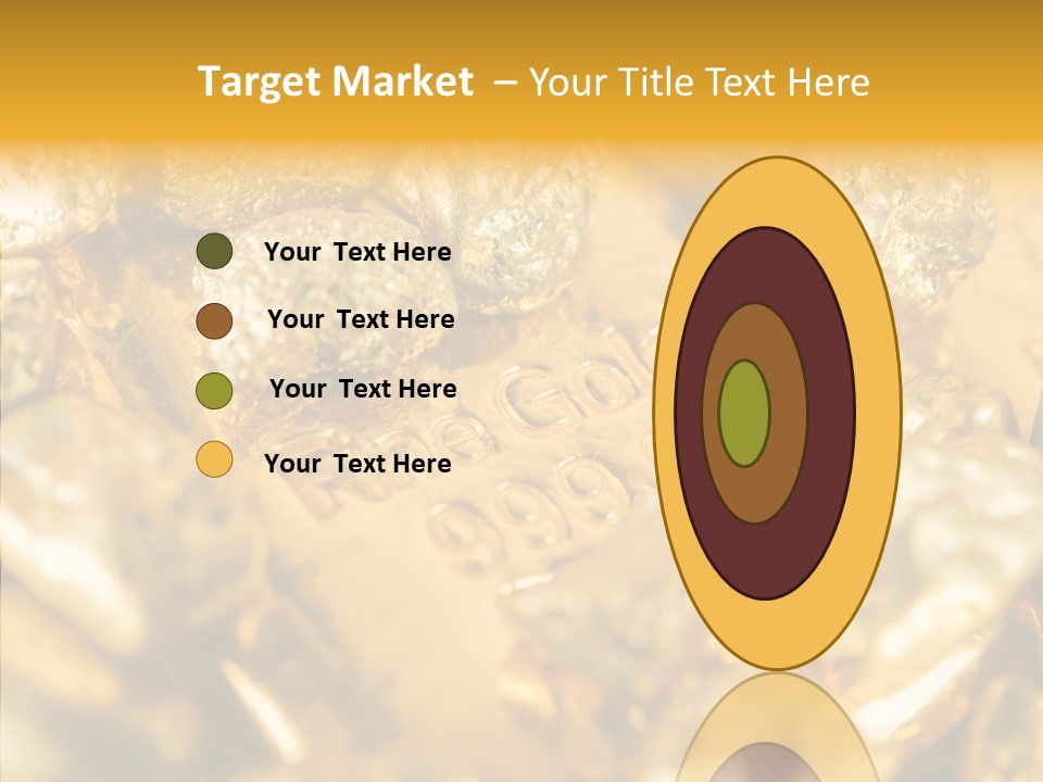 Background Ingots Investment PowerPoint Template