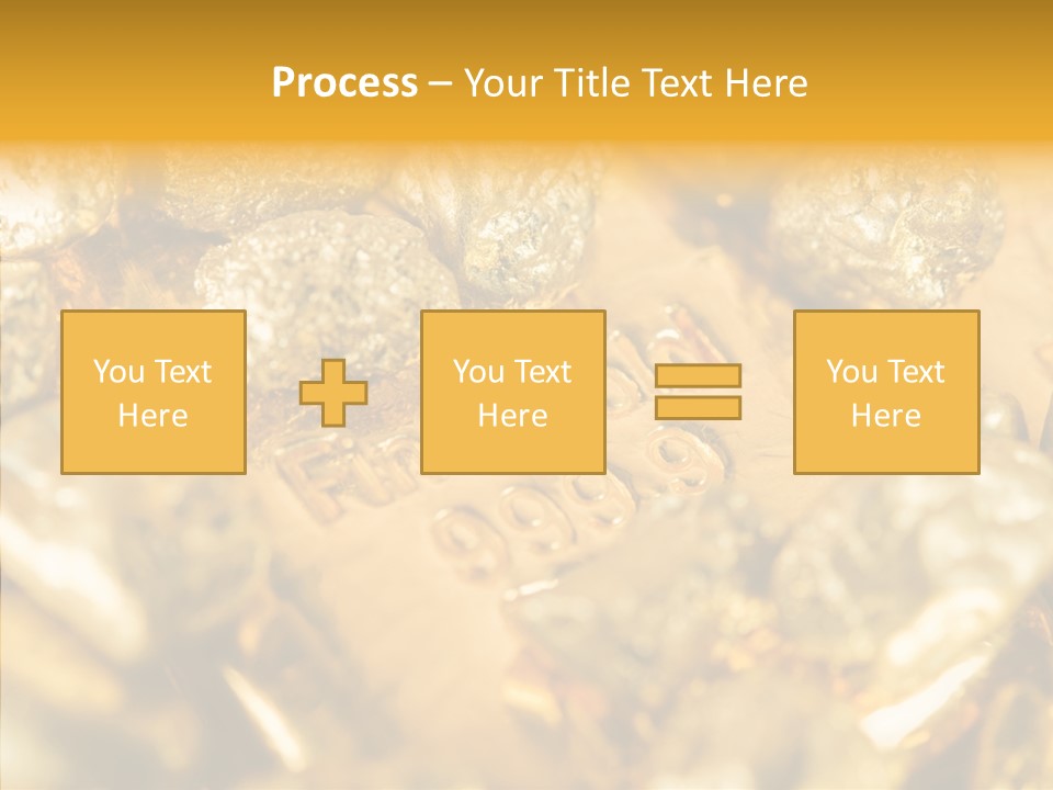 Background Ingots Investment PowerPoint Template
