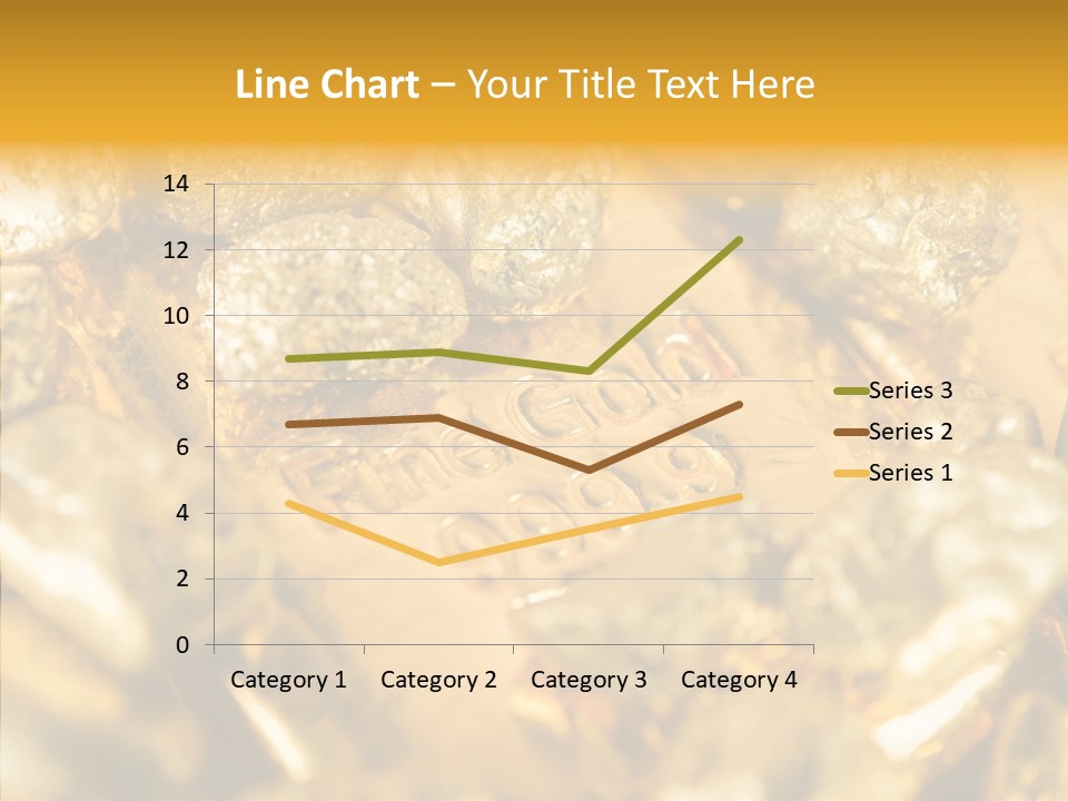 Background Ingots Investment PowerPoint Template
