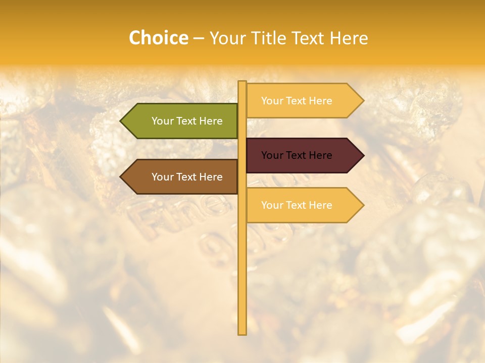 Background Ingots Investment PowerPoint Template