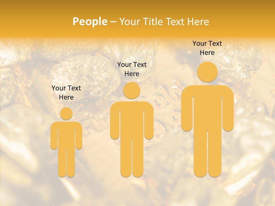 Background Ingots Investment PowerPoint Template