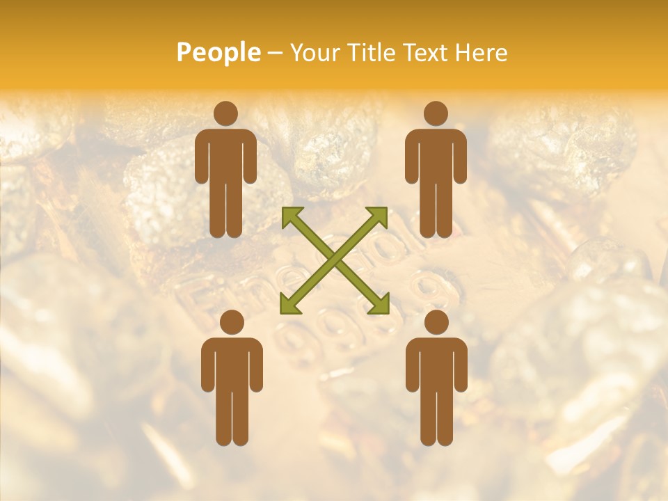 Background Ingots Investment PowerPoint Template