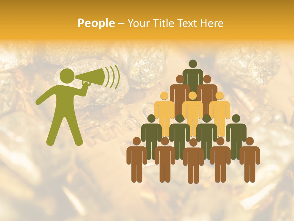 Background Ingots Investment PowerPoint Template