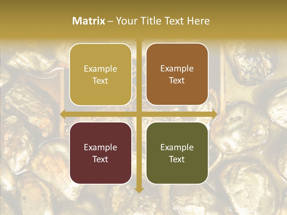 Yellow Expensive Riches PowerPoint Template