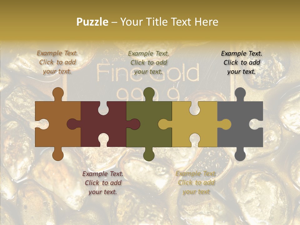 Yellow Expensive Riches PowerPoint Template