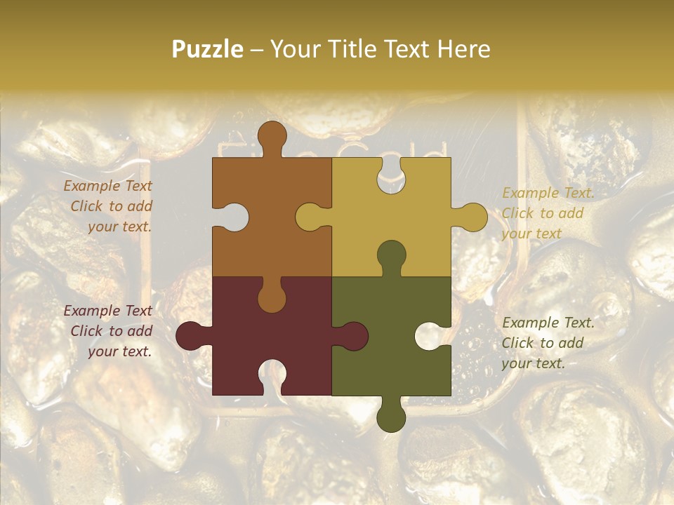 Yellow Expensive Riches PowerPoint Template