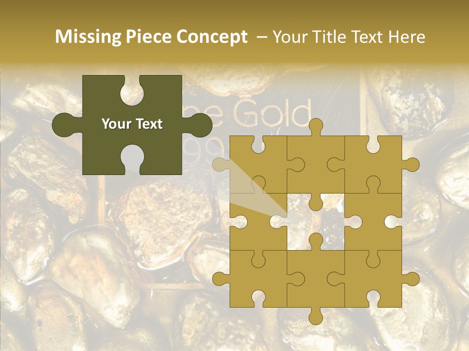 Yellow Expensive Riches PowerPoint Template