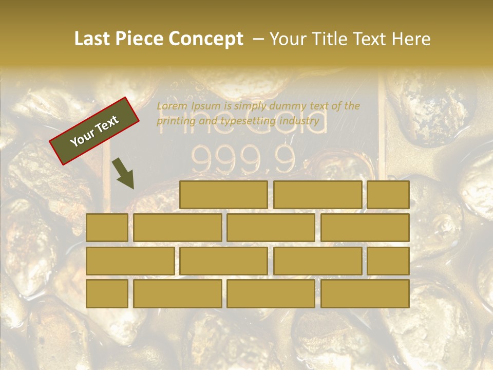 Yellow Expensive Riches PowerPoint Template