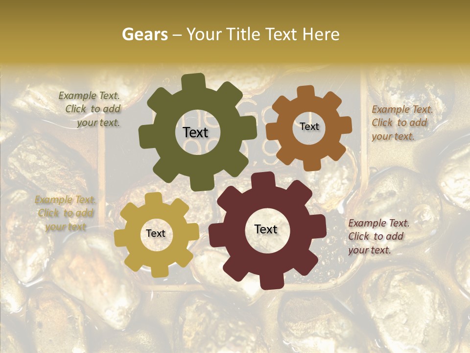 Yellow Expensive Riches PowerPoint Template