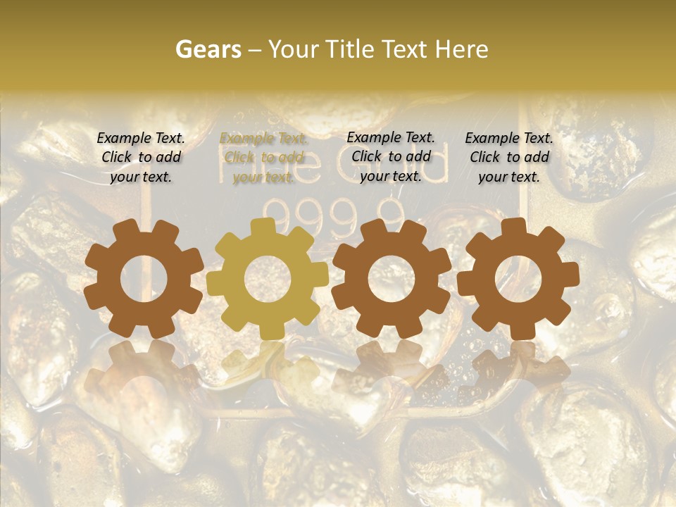 Yellow Expensive Riches PowerPoint Template