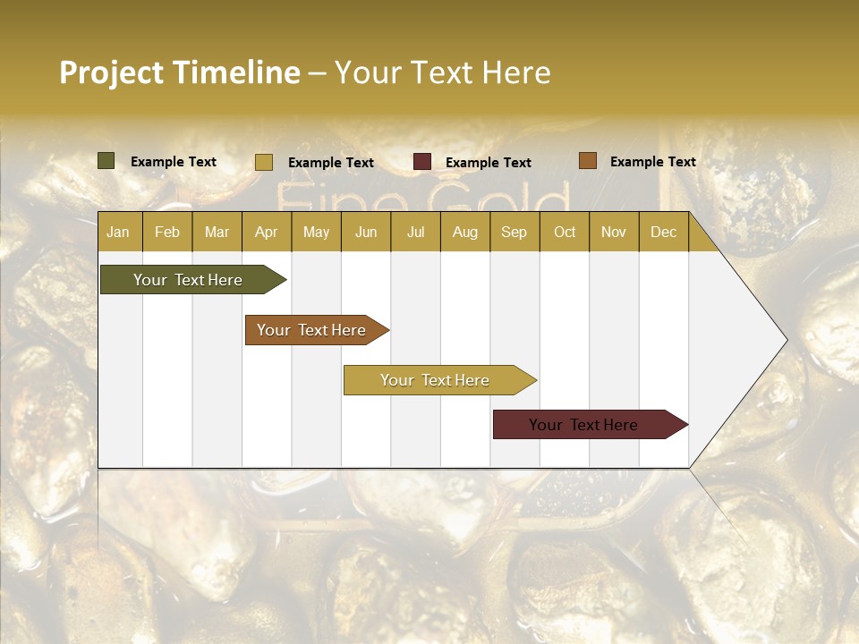 Yellow Expensive Riches PowerPoint Template