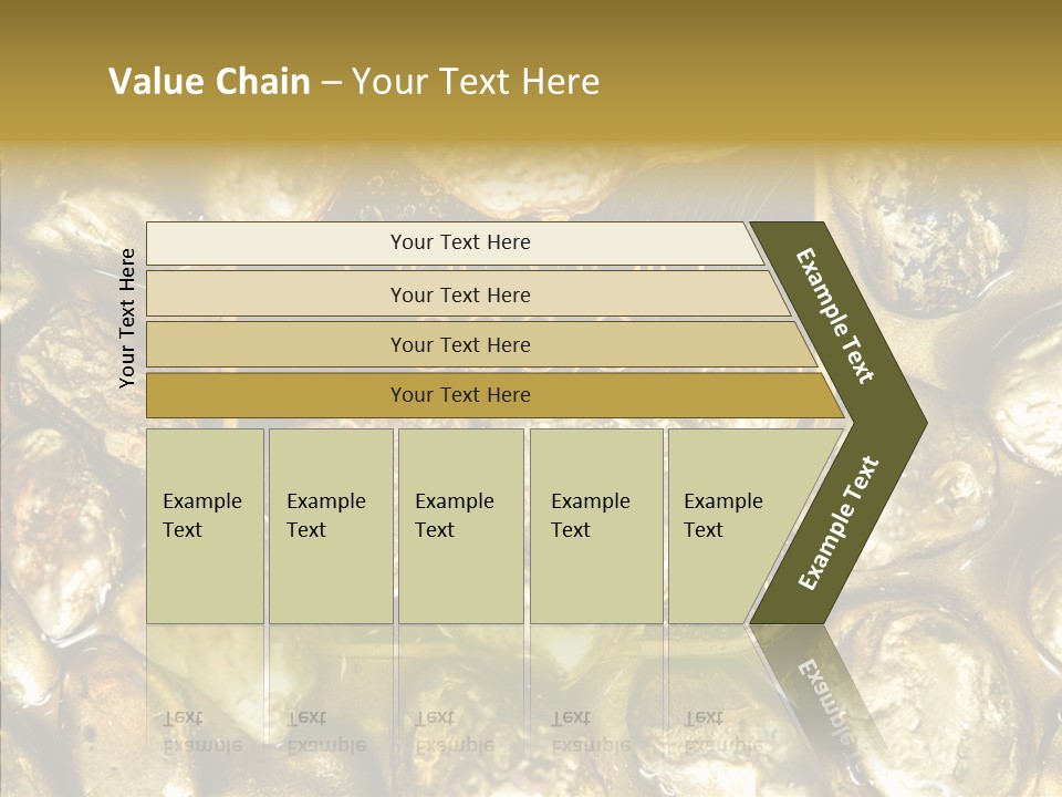 Yellow Expensive Riches PowerPoint Template