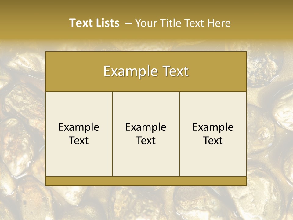 Yellow Expensive Riches PowerPoint Template