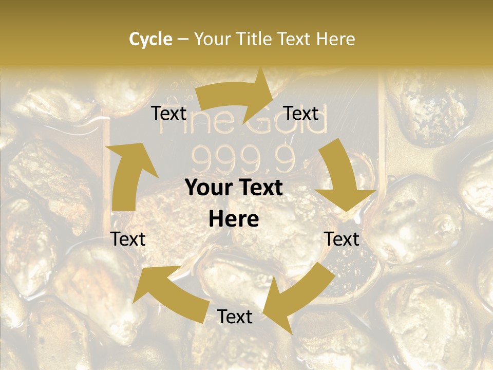 Yellow Expensive Riches PowerPoint Template