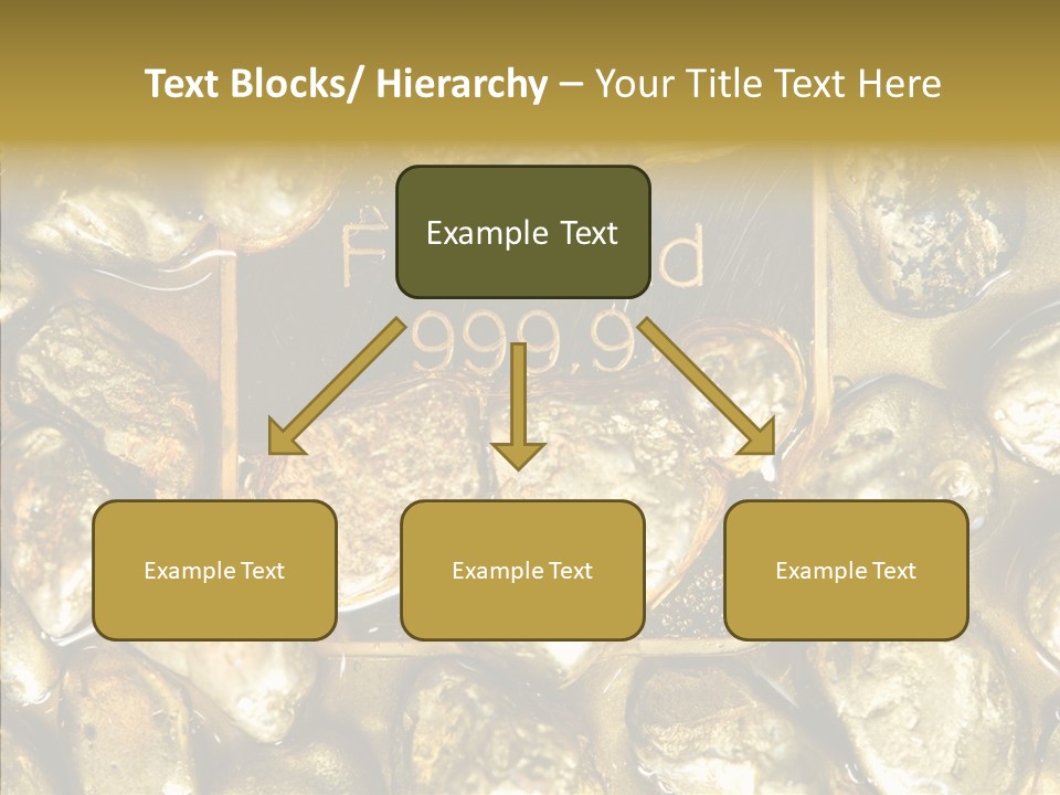 Yellow Expensive Riches PowerPoint Template