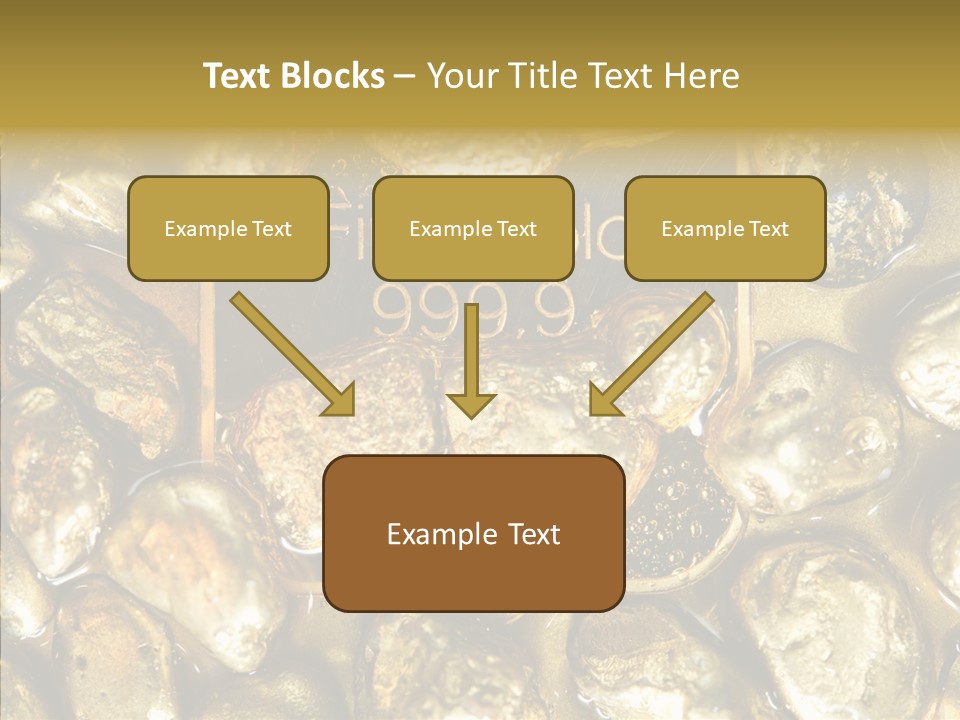 Yellow Expensive Riches PowerPoint Template