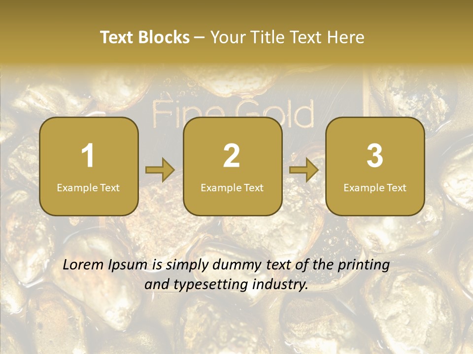 Yellow Expensive Riches PowerPoint Template