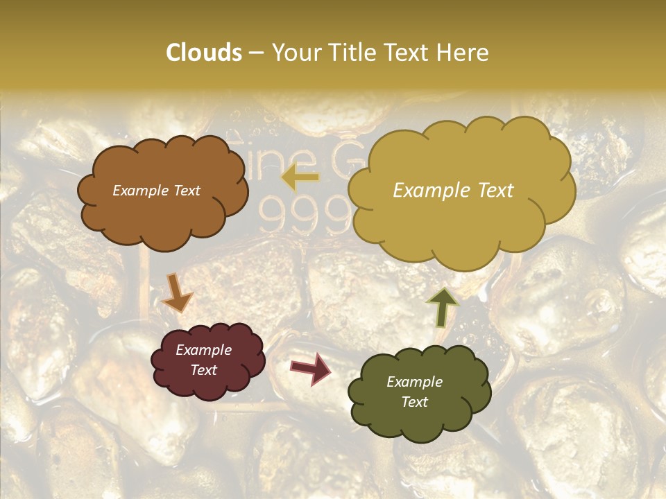 Yellow Expensive Riches PowerPoint Template
