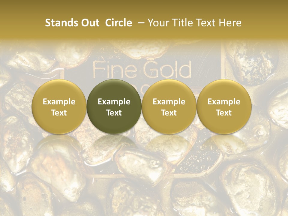 Yellow Expensive Riches PowerPoint Template