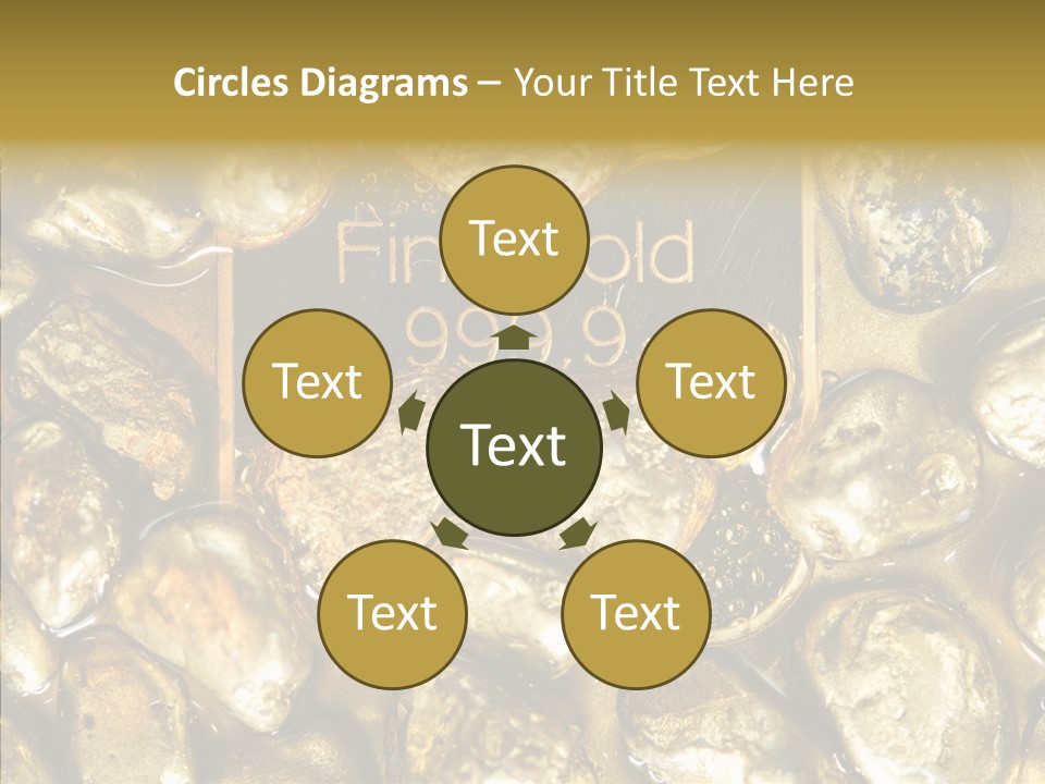 Yellow Expensive Riches PowerPoint Template